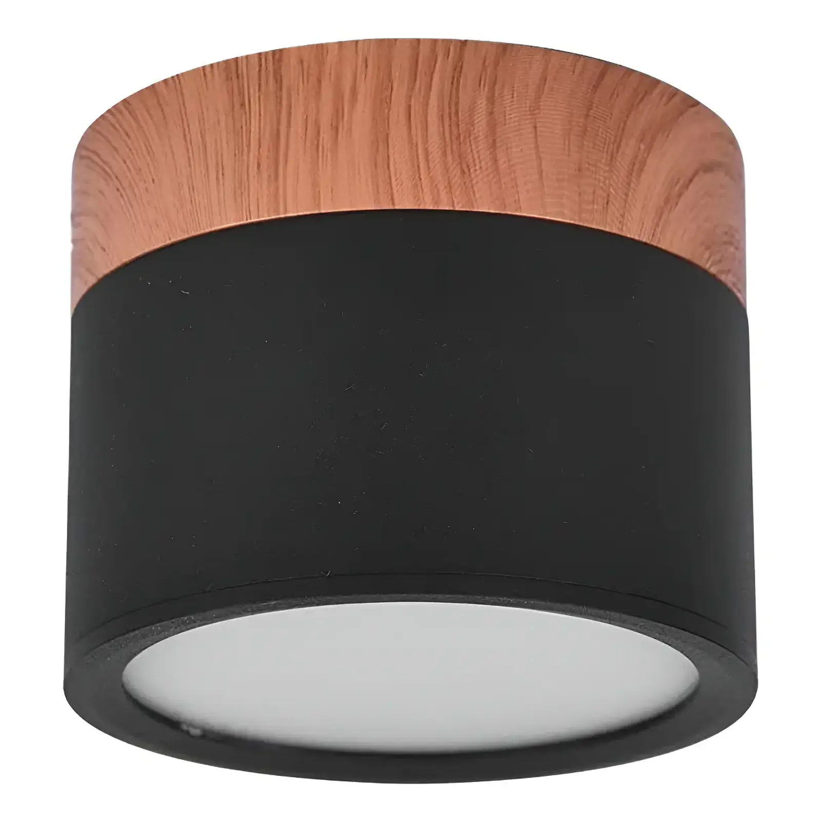 Panel Led Sobrepuesto Decorativo Madera Luz Fría 7 W