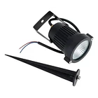 Foco Led Estaca Jardín 1w Exterior Luz Cálida 3000k 220v