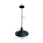 Lampara De Techo E27 30w Vintage Colgante Decorativa