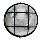 Foco Tortuga Exterior Redonda Con Rejilla E27 60w Ip54