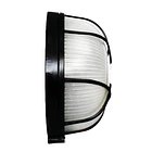 Foco Tortuga Exterior Redonda Con Rejilla E27 60w Ip54