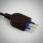 Enchufe Domiciliario Macho Volante 2p+ T 10a Cert Sec