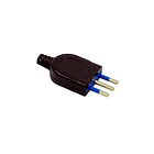 Enchufe Domiciliario Macho Volante 2p+ T 10a Cert Sec