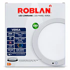 Panel Led Versa Luz Fría/cálida/neutra Con Sensor De Movimiento 20w