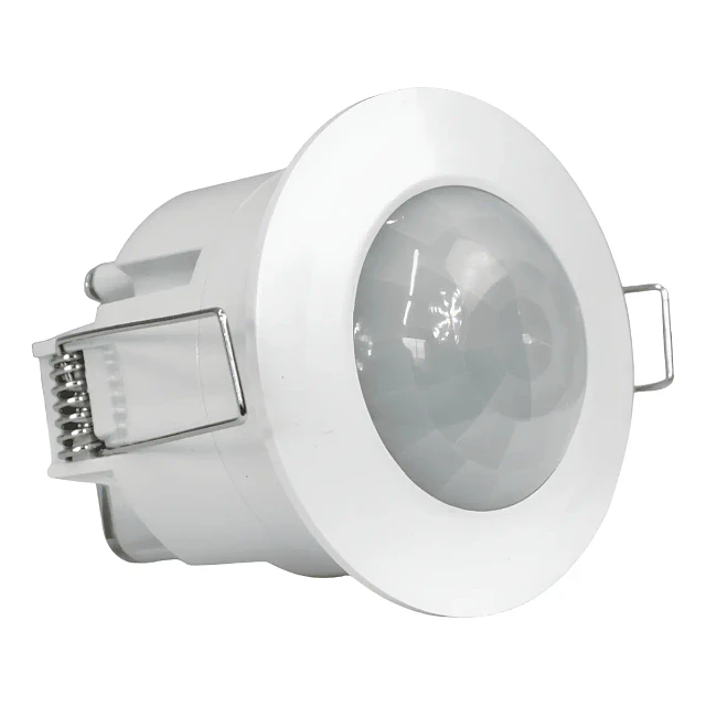Sensor Movimiento 360° Embutido Infrarrojo 10seg-15min