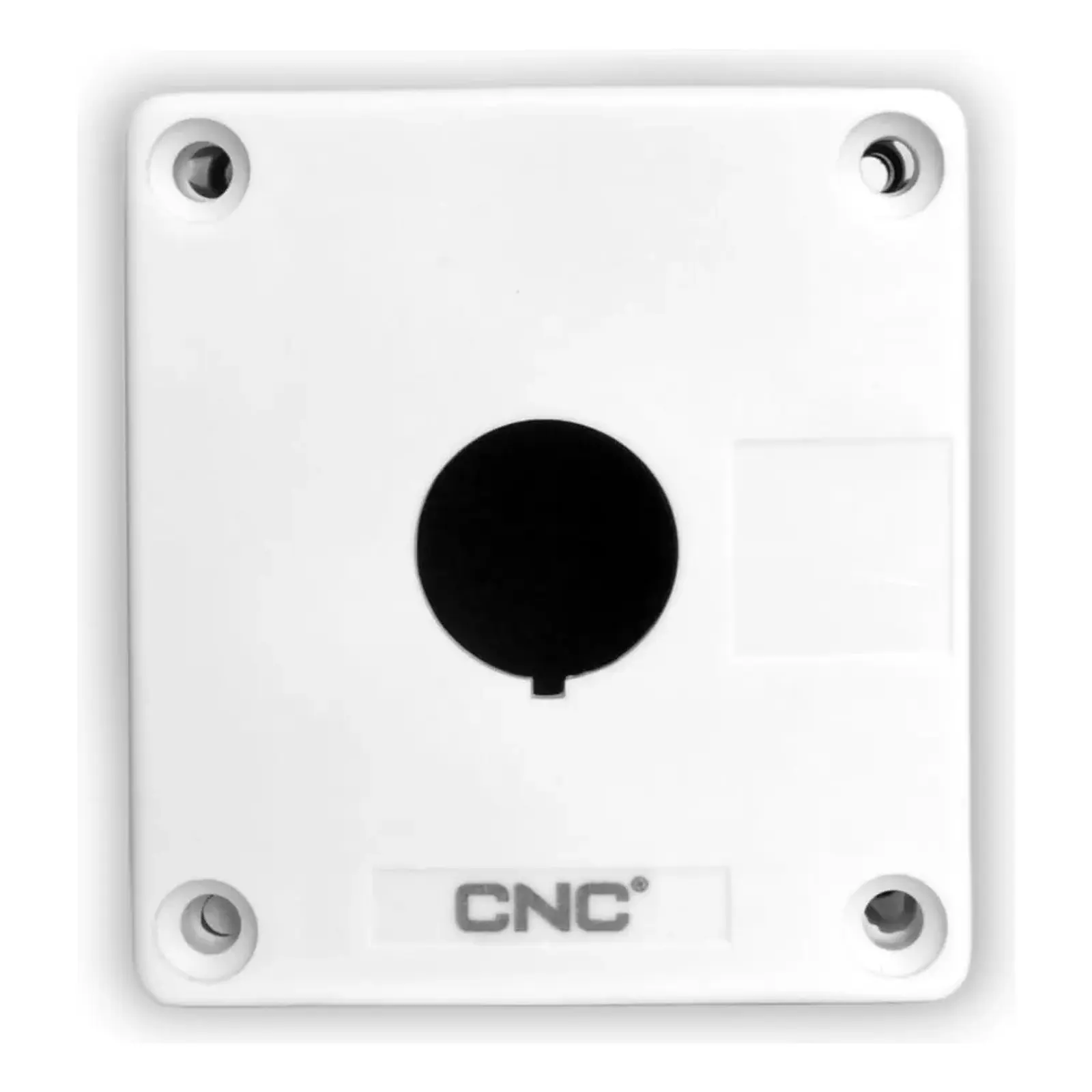 Caja PVC Para Botonera 22mm 1 Perforación Sobrepuesto Ip55