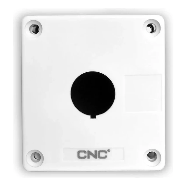 Caja PVC Para Botonera 22mm 1 Perforación Sobrepuesto Ip55
