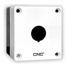 Caja PVC Para Botonera 22mm 1 Perforación Sobrepuesto Ip55