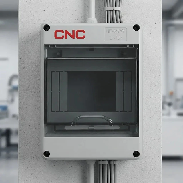 Tablero Exterior Sobrepuesto 5 Circuitos Pvc Ip65 Cnc