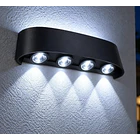 Aplique Led De Muro 8w Luz Fría Bidireccional Ip54