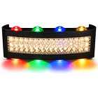 Aplique Led De Muro 12w Rgb + Luz Cálida Bidireccional Ip54