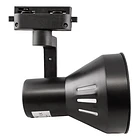 Foco Riel Para Ampolleta Par30 NEGRO VELLMAX