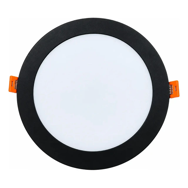 Foco Panel Plafón Led Embutido Redondo 18 W Luz Fría Sec