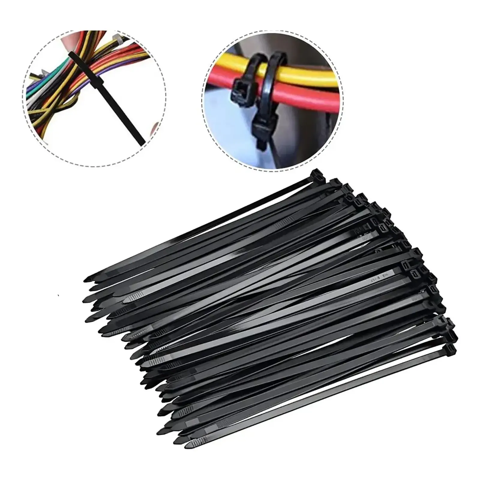  AMARRA CABLES PLASTICAS NEGRA 450X4,8 MM 50UND