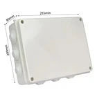 Caja Estanca Libre De Halógeno 255x200x80 Con Conos WINELEC