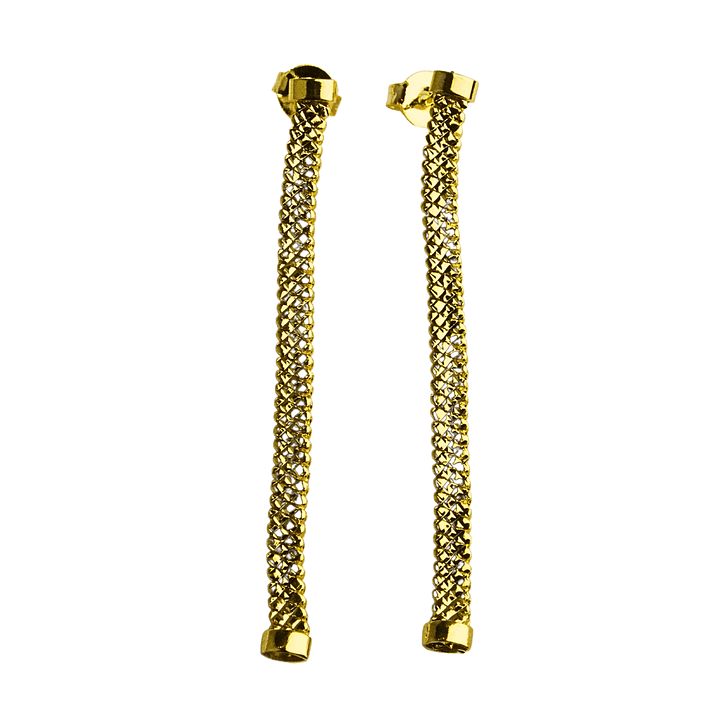 Aros colgantes enchapado en Oro 1