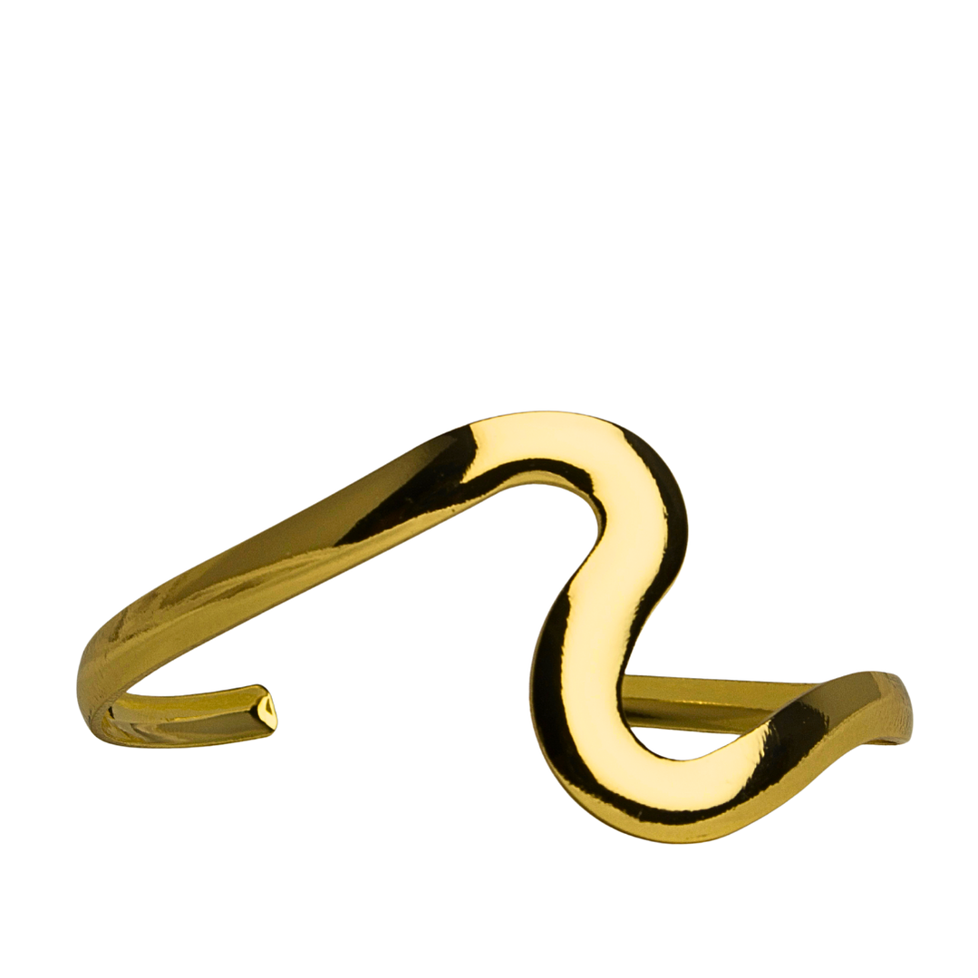 Brazalete anelido enchapado en oro 1