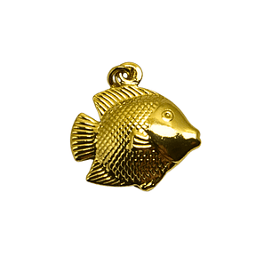 Colgante Pez I Enchapado en oro