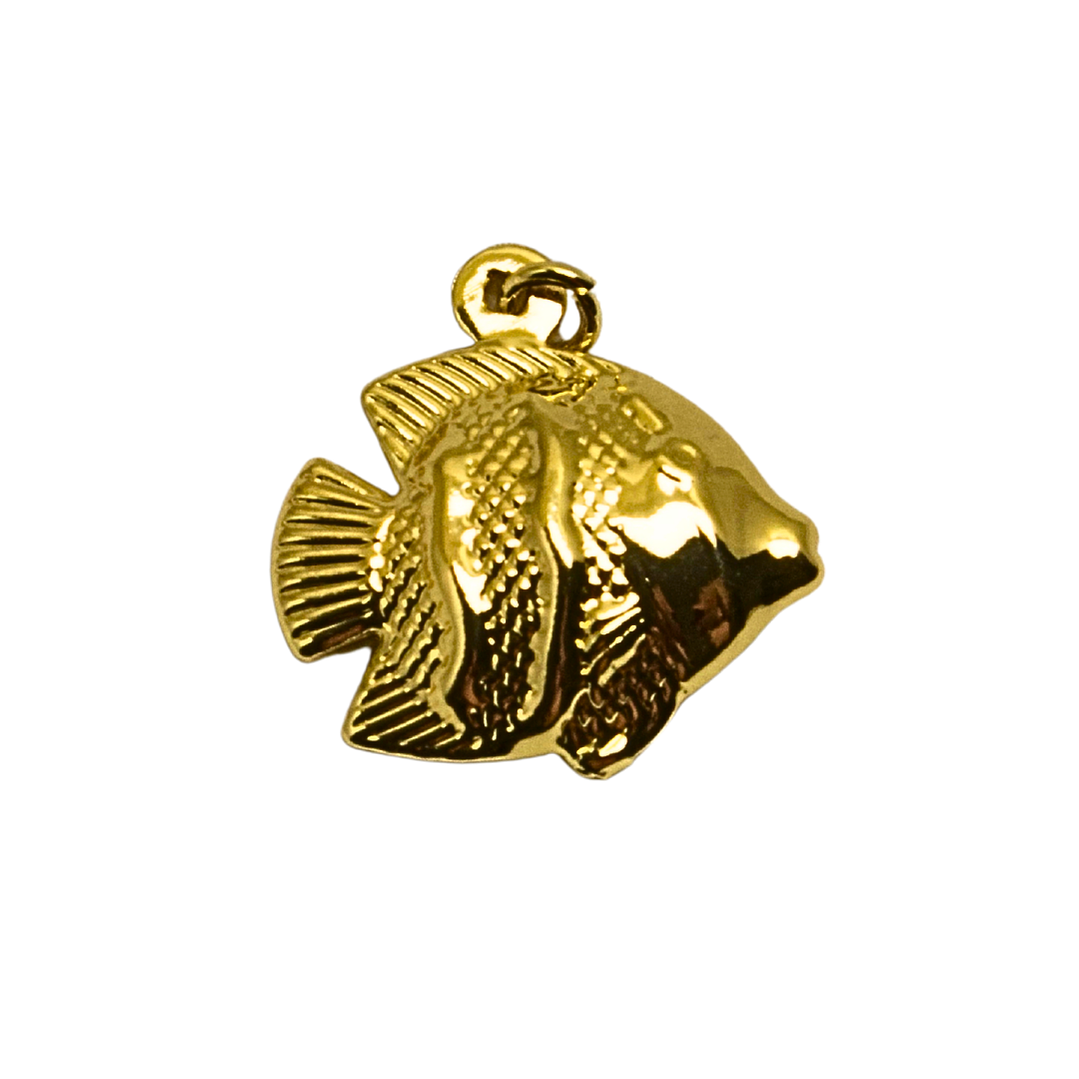 Colgante Pez III Enchapado en oro 1