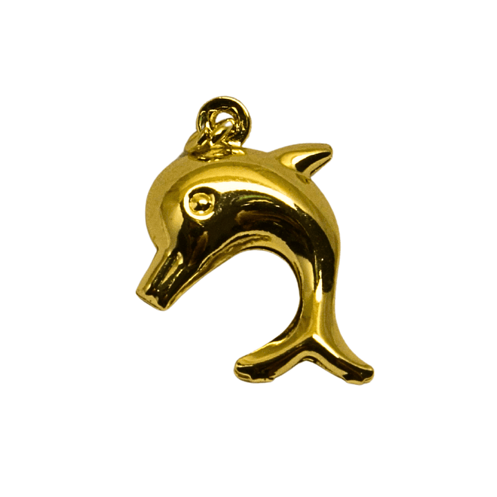 Colgante Delfín Grande Enchapado en oro 1