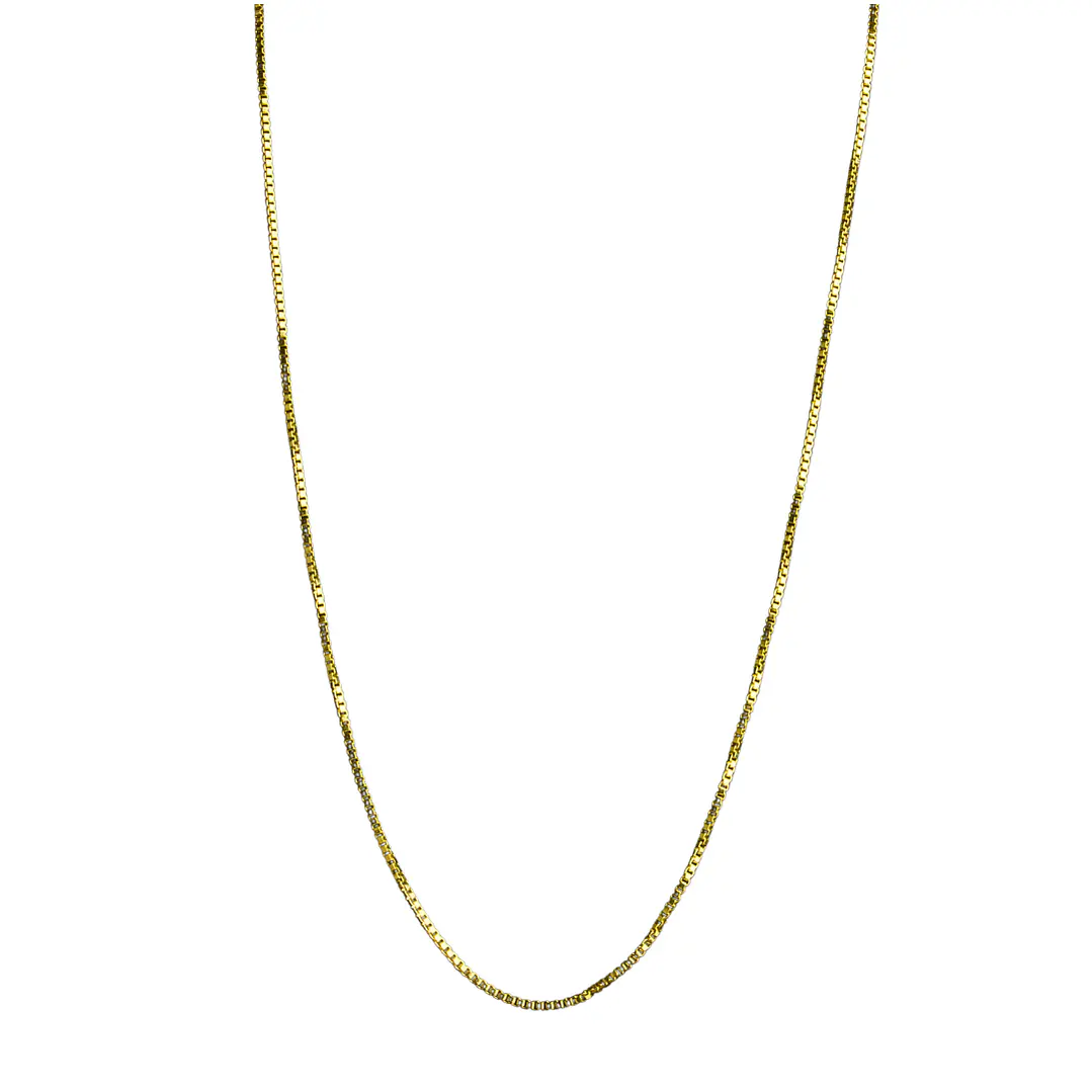 Cadena Veneciana enchapada en oro 1