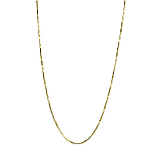 Cadena Veneciana enchapada en oro