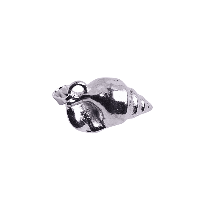 Colgante Caracola enchapada en plata 1