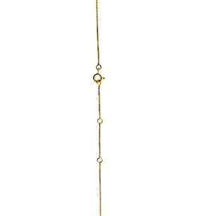 Cadena Veneciana enchapada en oro