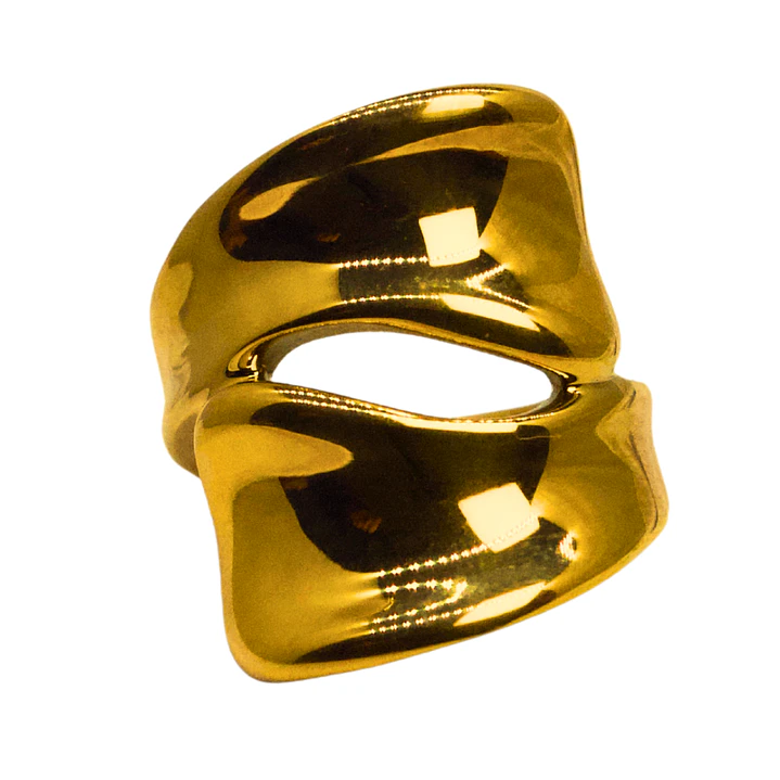 Anillo Loreto Enchapado en Oro 1
