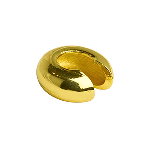 Earcuff chunky enchapado en oro