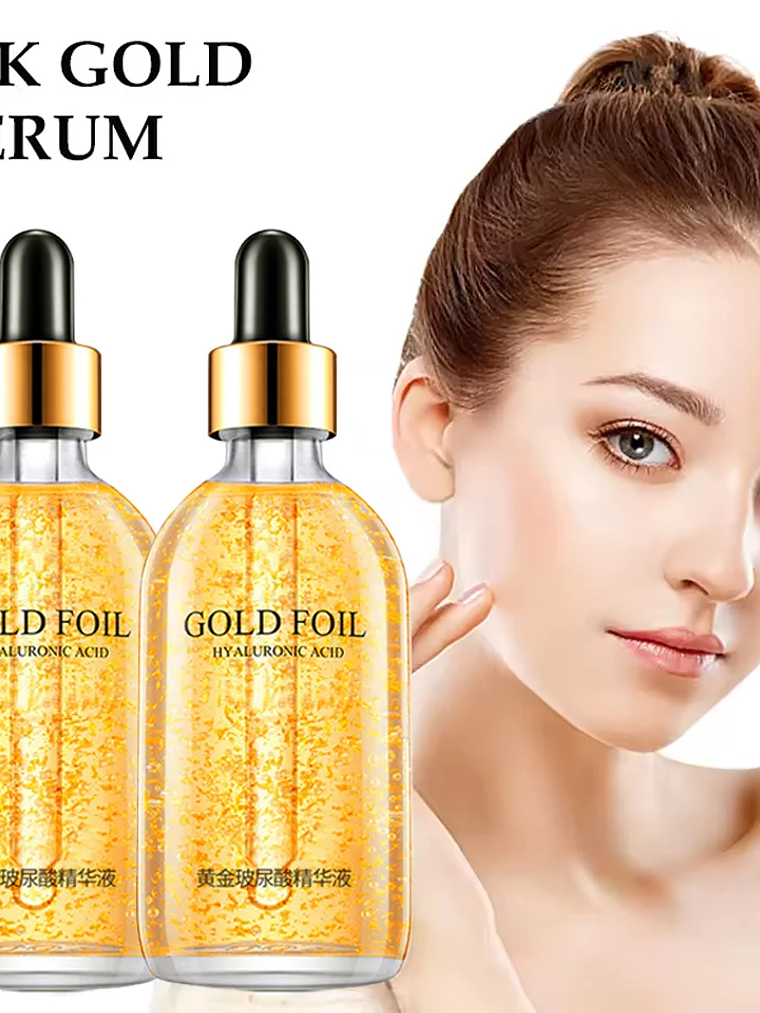 24K Gold Hyaluronic Acid Serum for Face Anti-wrinkle Anti-aging Brightening Moisturizing skincare Facial Serum Essence Face Care 1