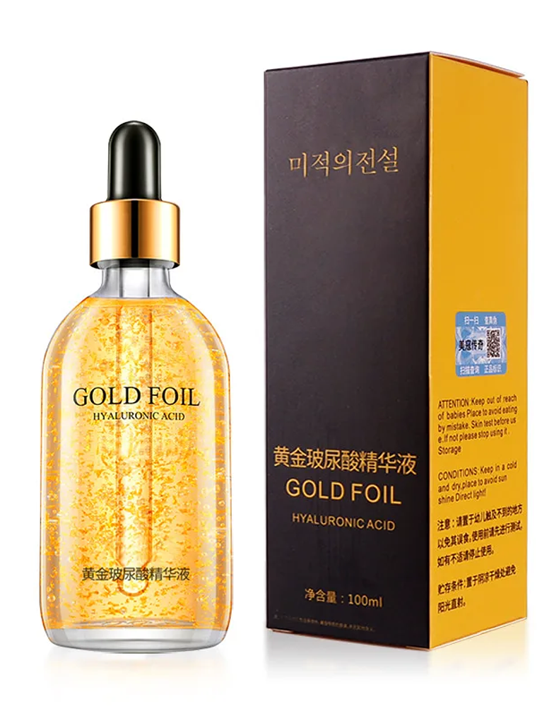 24K Gold Hyaluronic Acid Serum for Face Anti-wrinkle Anti-aging Brightening Moisturizing skincare Facial Serum Essence Face Care 7
