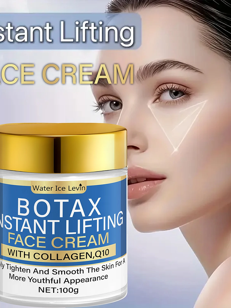 Instant Lifting Face Cream | Collagen + Q10 Boost | Visibly Tighter & Smoother Skin 1