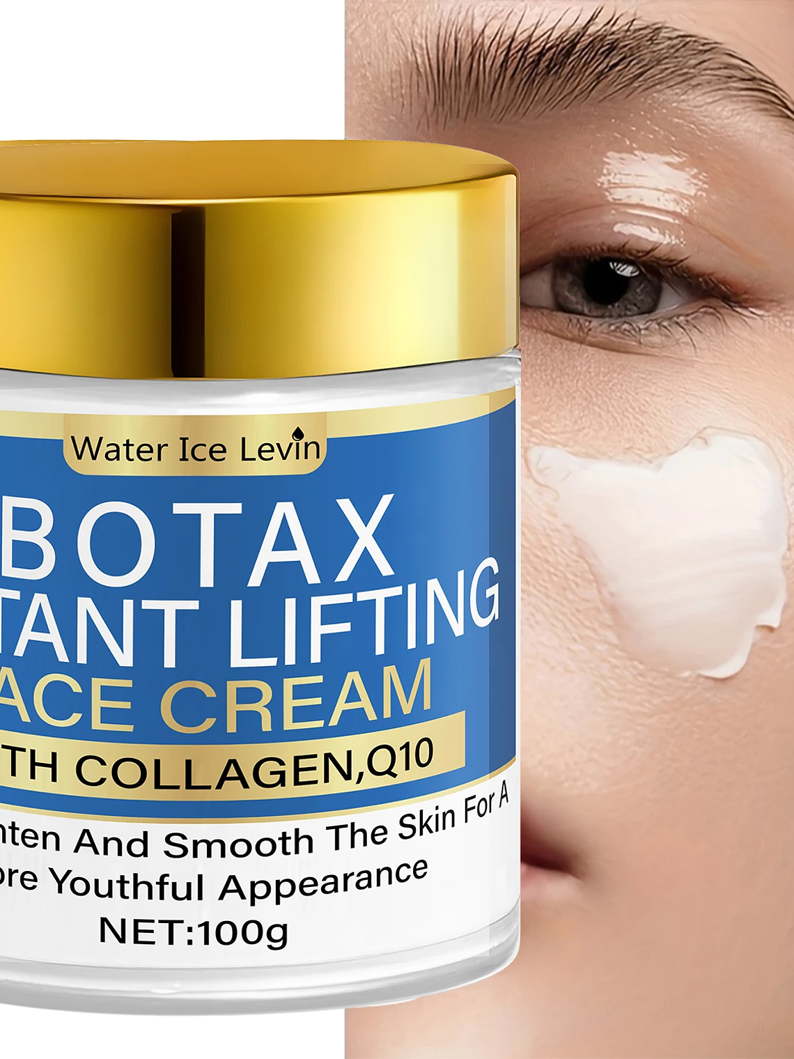 Instant Lifting Face Cream | Collagen + Q10 Boost | Visibly Tighter & Smoother Skin 2