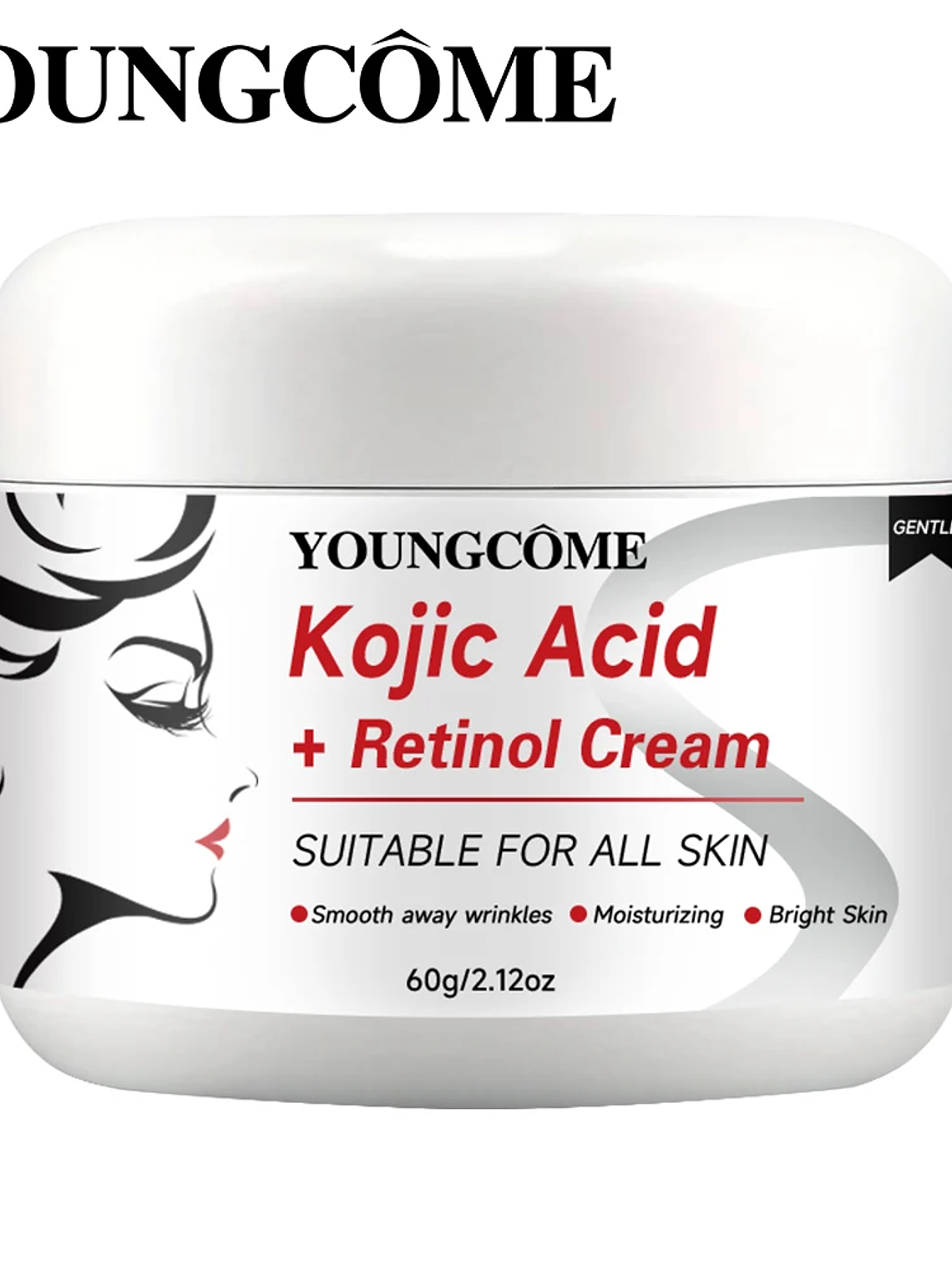 Kojic Acid+Retinol Cream,Anti-aging Cream Remove,Smooth wrinkles Face Cream For Moisturizer Whitening Brighten Skin Products 1