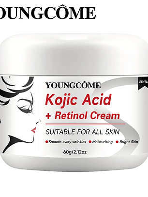 Kojic Acid+Retinol Cream,Anti-aging Cream Remove,Smooth wrinkles Face Cream For Moisturizer Whitening Brighten Skin Products