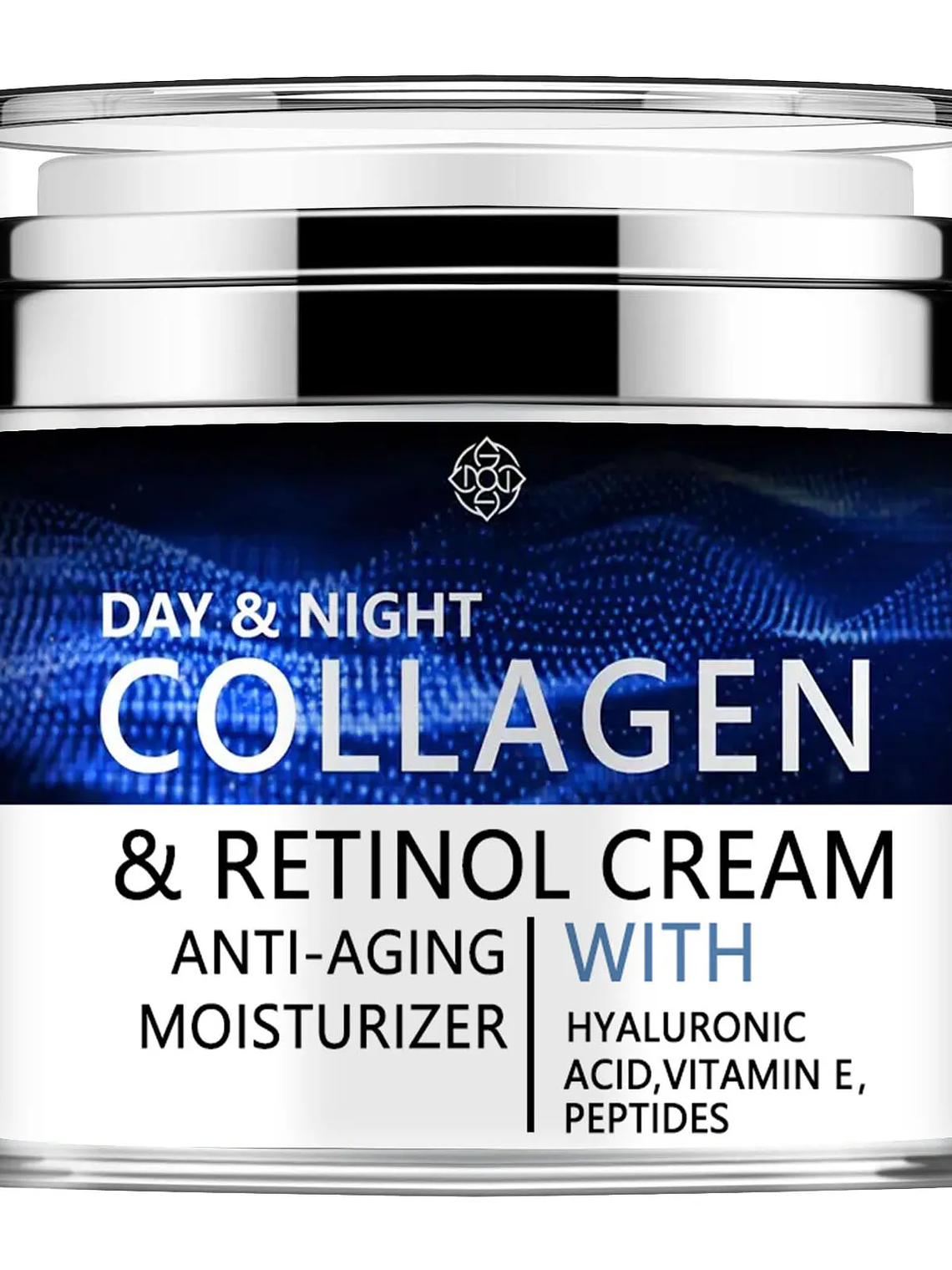 Collagen Cream for Face with Retinol and Hyaluronic Acid, Day Night Anti Aging Skincare Facial Moisturizer 1