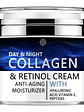 Collagen Cream for Face with Retinol and Hyaluronic Acid, Day Night Anti Aging Skincare Facial Moisturizer - thumbnail 1