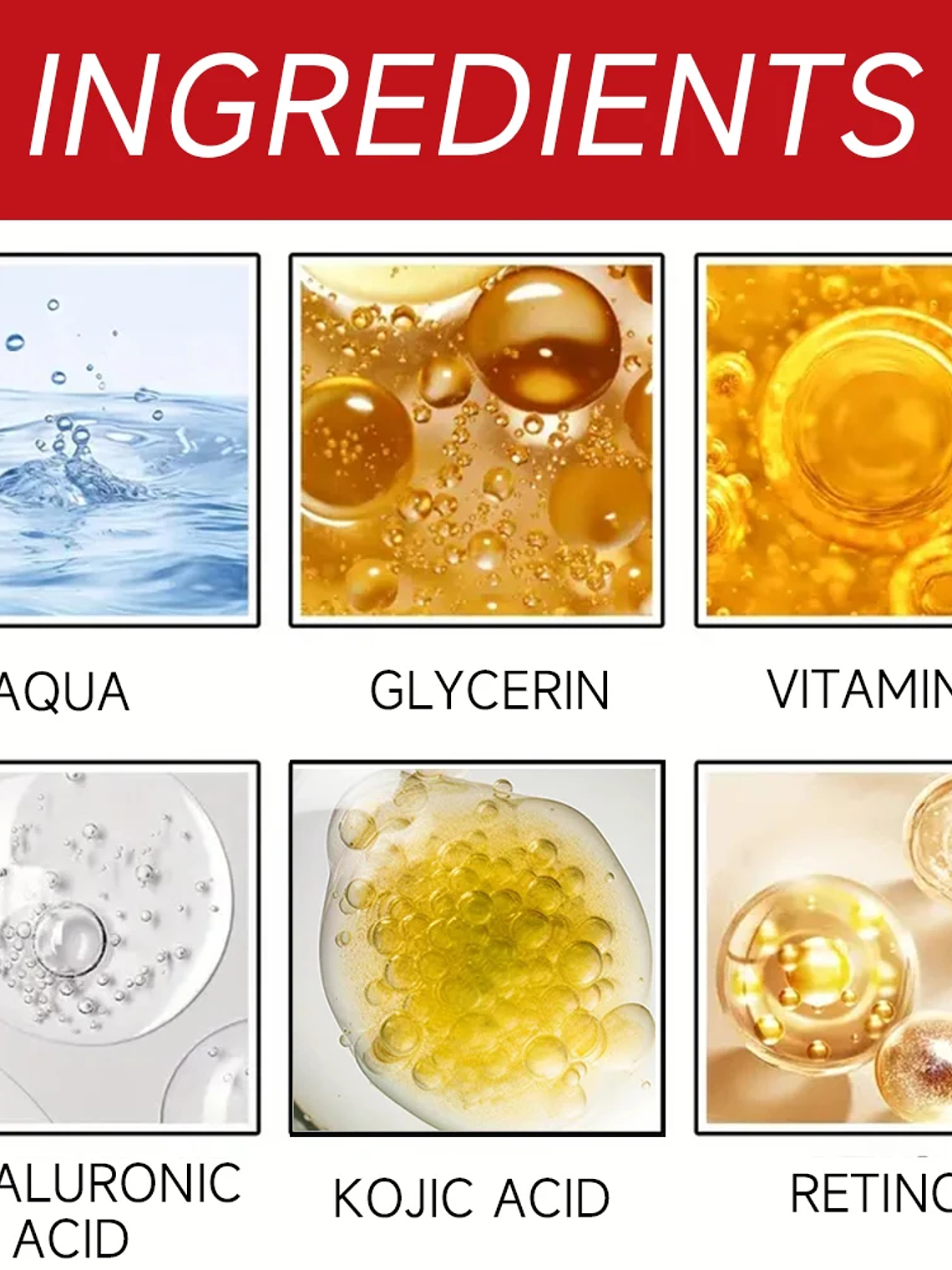 Kojic Acid+Retinol Cream,Anti-aging Cream Remove,Smooth wrinkles Face Cream For Moisturizer Whitening Brighten Skin Products 4