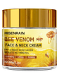 HISENRAIN Snail & Bee Venom Cream - Anti-Aging Face & Neck Cream with Collagen & Niacinamide, Whitening, -Firming.glass bottle- - thumbnail 7