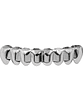 GRILLZ 8/8 Hip Hop Teeth Grillz Set Gold Silver Color Top &  Bottom Body Jewelry  Punk Cosplay Party Tooth Grills Gifts - thumbnail 12