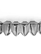 TOPGRILLZ Gold Silver Plated HIP HOP Teeth Grillz Top & Bottom Grills Set With silicone Real Shiny Vampire Tooth Sets - thumbnail 7