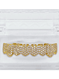 GRILLZ Fit Gold Silver Color Iced Out Hip Hop Teeth Grillz Micro Pave Cubic Zircon Top & Bottom Teeth Grills Set - thumbnail 9