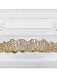 GRILLZ Fit Gold Silver Color Iced Out Hip Hop Teeth Grillz Micro Pave Cubic Zircon Top & Bottom Teeth Grills Set - thumbnail 10