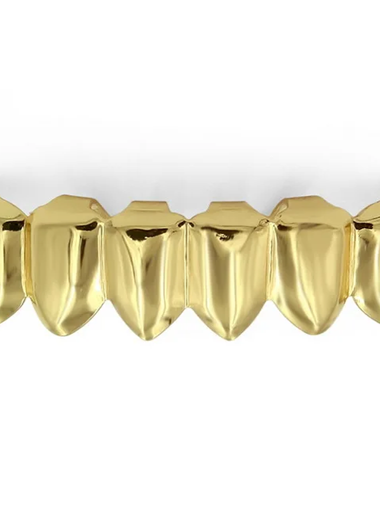 TOPGRILLZ Gold Silver Plated HIP HOP Teeth Grillz Top & Bottom Grills Set With silicone Real Shiny Vampire Tooth Sets 14