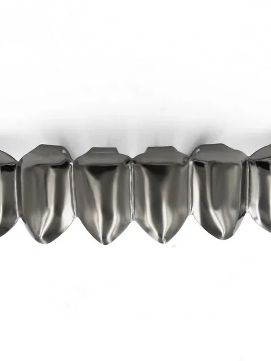 TOPGRILLZ Gold Silver Plated HIP HOP Teeth Grillz Top & Bottom Grills Set With silicone Real Shiny Vampire Tooth Sets 17