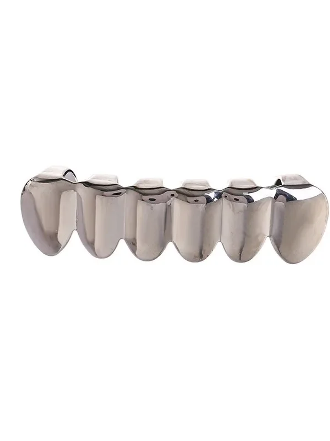 Classic Fashion 6/6 Teeth HipHop Denture Set Decor Braces Dental Grills for Men Teeth Grillz Body Jewelry Dental Grills 4