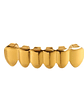 Classic Fashion 6/6 Teeth HipHop Denture Set Decor Braces Dental Grills for Men Teeth Grillz Body Jewelry Dental Grills - thumbnail 5
