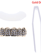 6 Teeth Grillz Hip Hop Joker Diamond Top Bottom Teeth Caps Grillz Party Jewelry - thumbnail 12