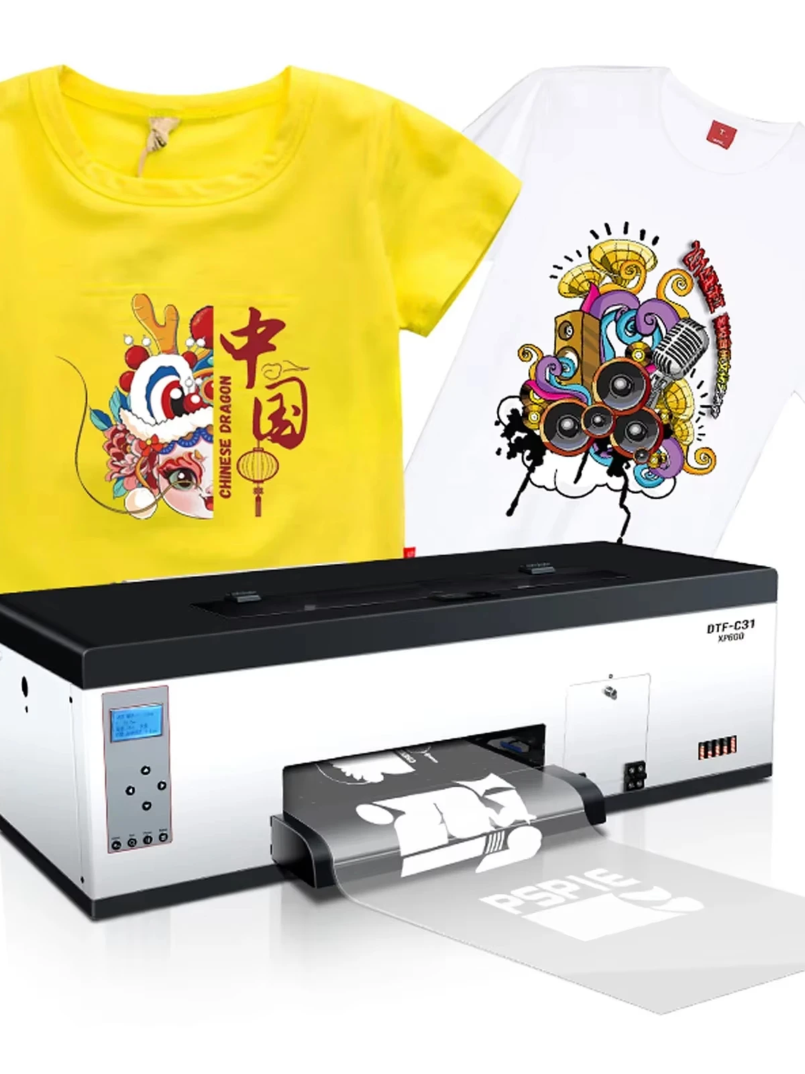 Sihao A3 DTF Printer TX800/XP600 Impresora DTF Printers T-shirt Printing Machine For Hoodie Bags T-Shirt Shoes All Fabric 2